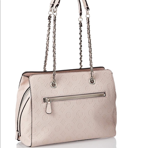 GUESS Logo Love Satchel NWT - Picture 3 of 10